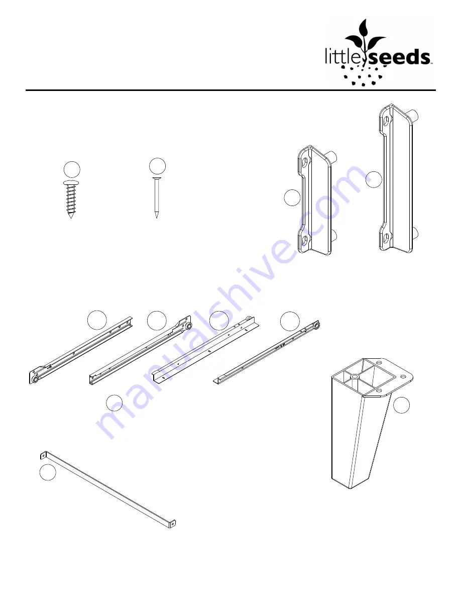 Little Seeds 9951015EBL Assembly Manual Download Page 10