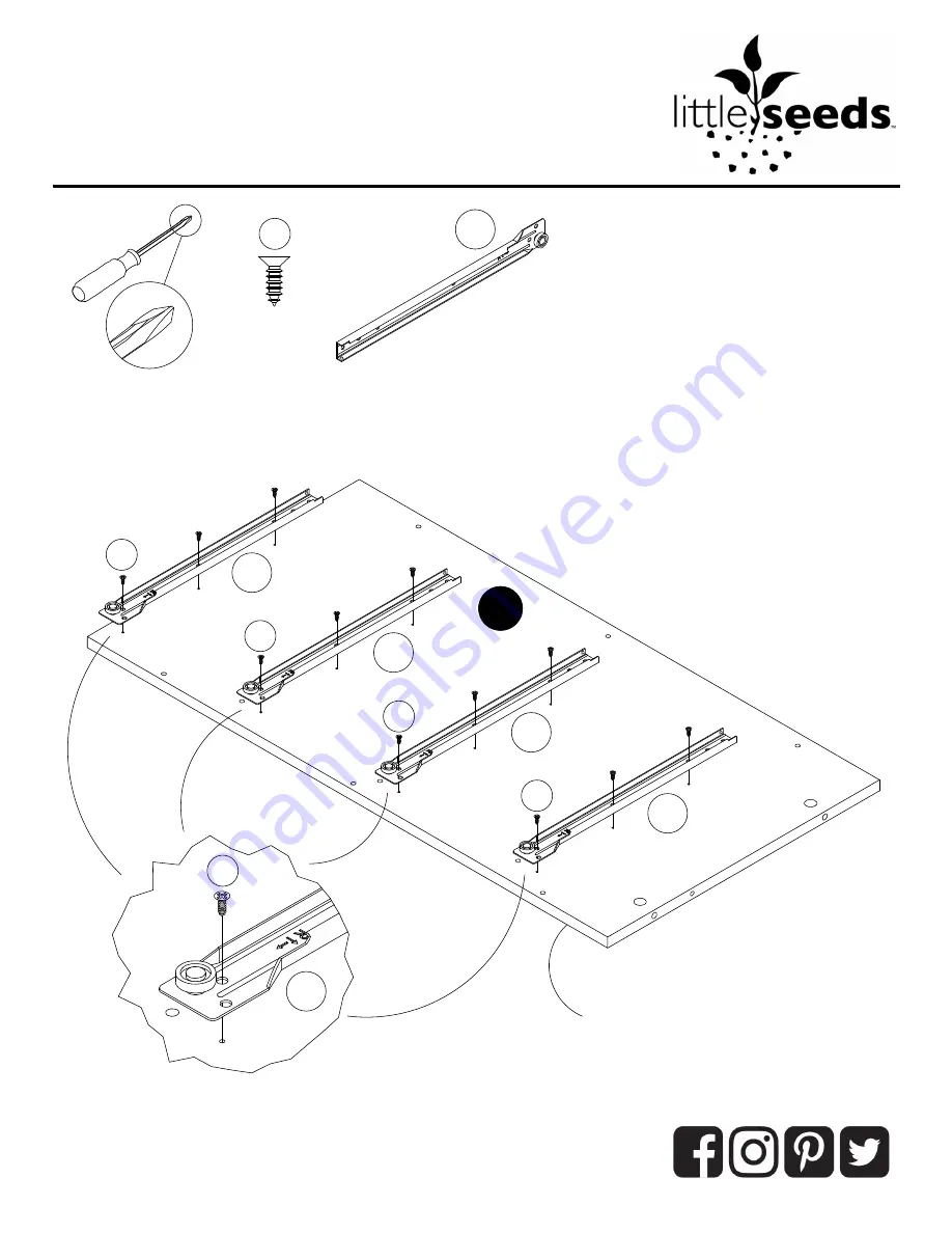 Little Seeds 9951015EBL Assembly Manual Download Page 16