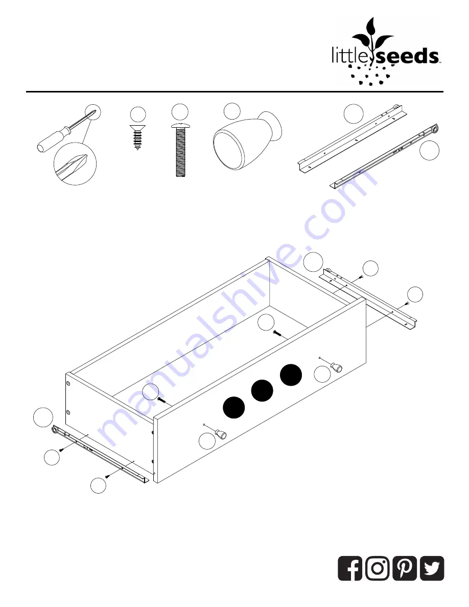 Little Seeds 9951015EBL Assembly Manual Download Page 28