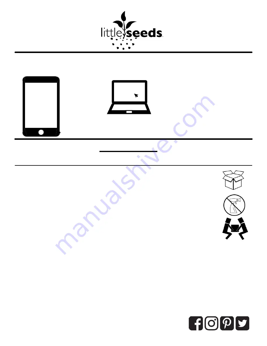 Little Seeds DA6173 Assembly Manual Download Page 3