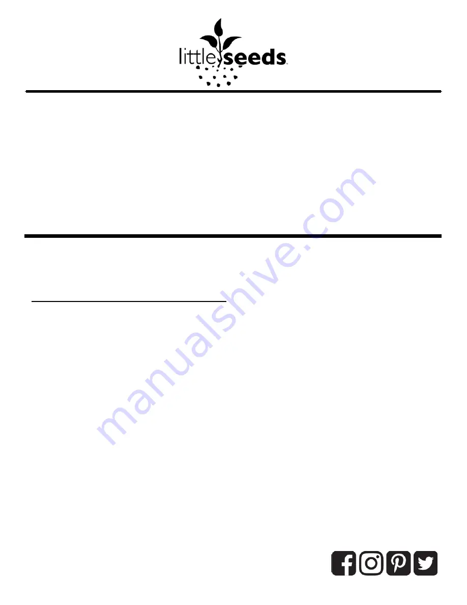 Little Seeds DA6173 Assembly Manual Download Page 4