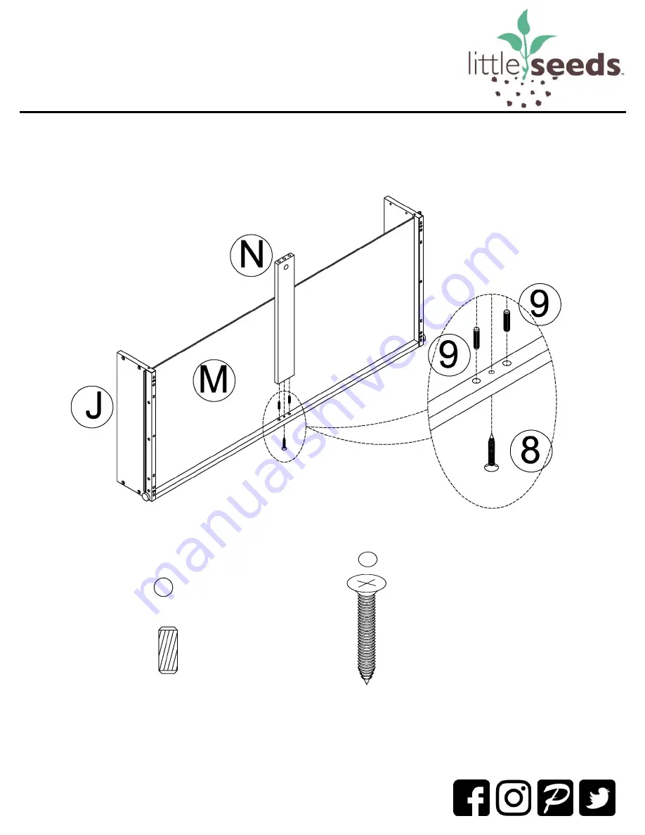 Little Seeds DA8036399LS Assembly Manual Download Page 19