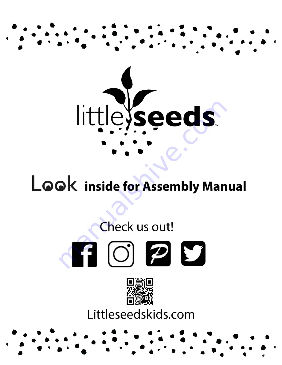 Little Seeds DA8452 Assembly Manual Download Page 1