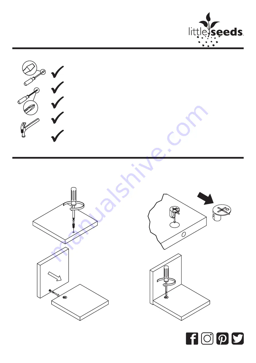 Little Seeds Haven 4540013COM Assembly Manual Download Page 4