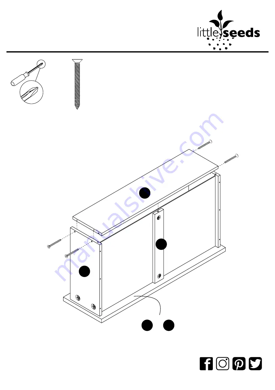 Little Seeds LS Monarch Hill 4540013COM Assembly Manual Download Page 25