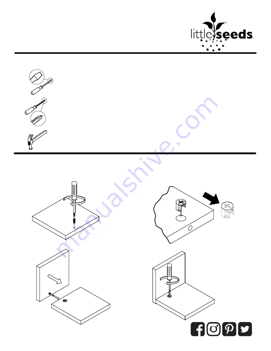 Little Seeds Rowen Valley 6831096COM Assembly Manual Download Page 4