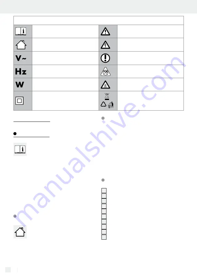 LIVARNO LUX 14131008L Assembly, Operating And Safety Instructions Download Page 20