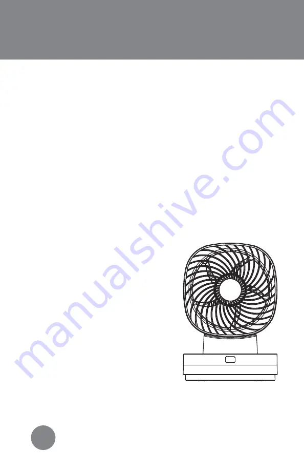 Live Pure LP1200FAN Owner'S Manual Download Page 12