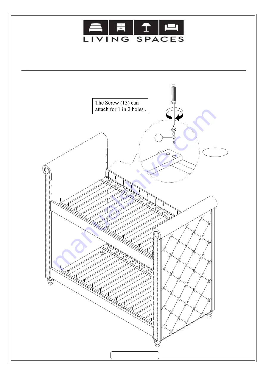 Living Spaces 305-S362-730 Скачать руководство пользователя страница 5