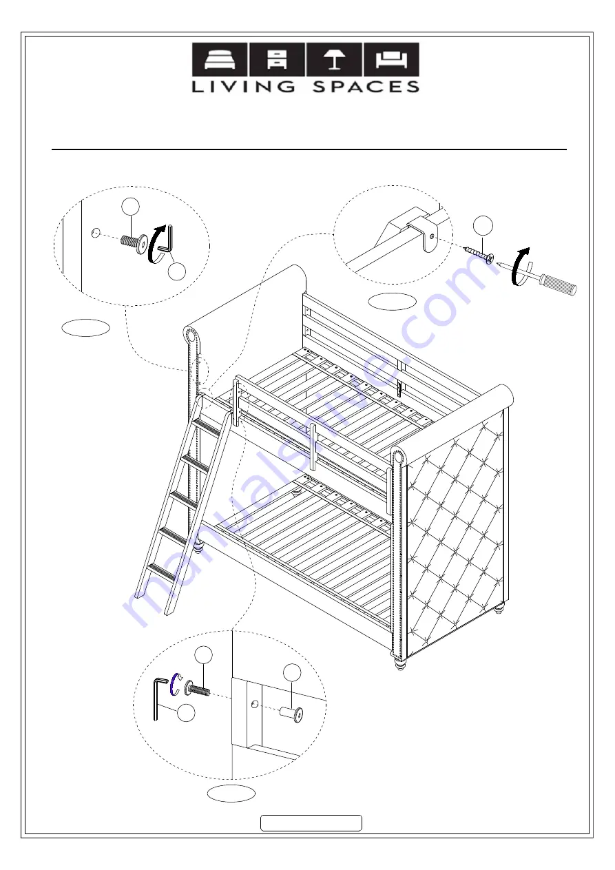 Living Spaces 305-S362-730 Скачать руководство пользователя страница 7