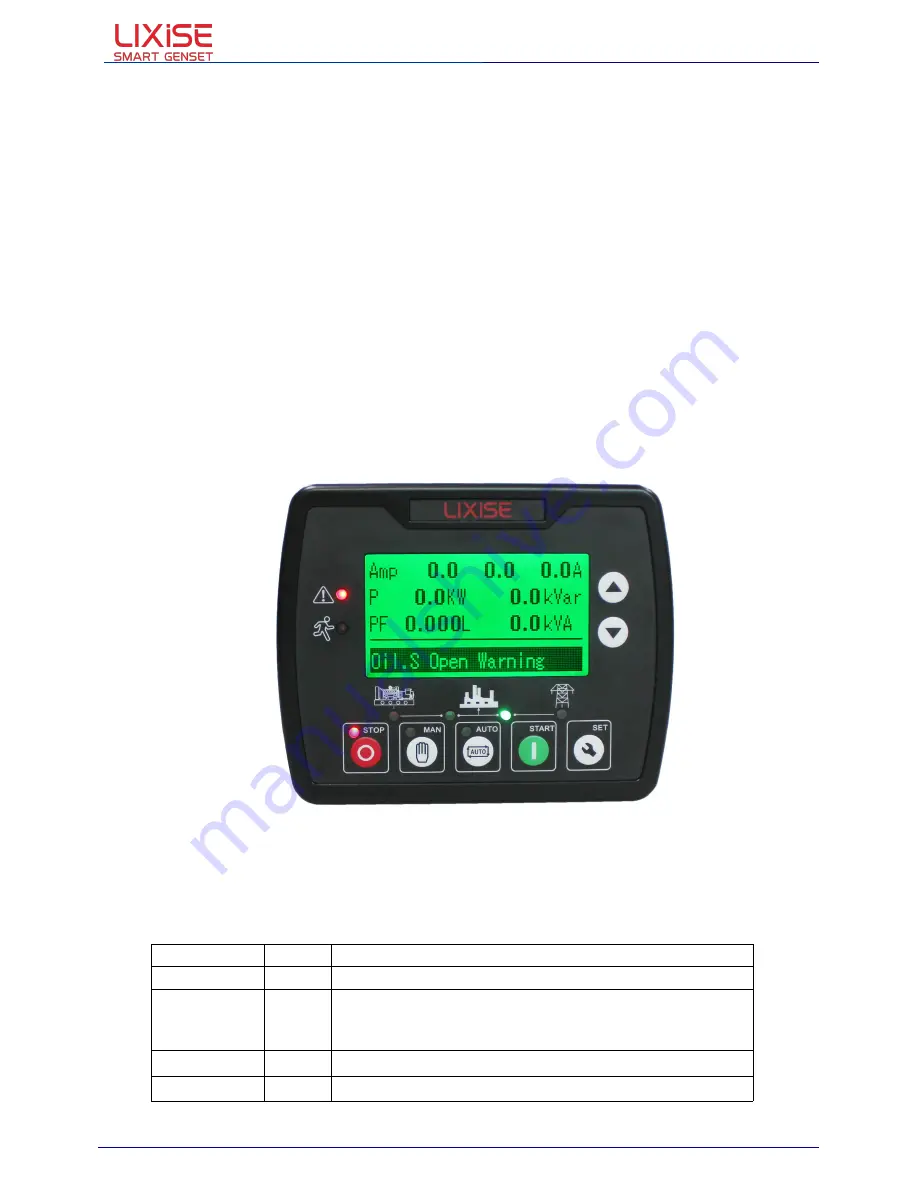 LIXiSE LXC3110 Скачать руководство пользователя страница 1