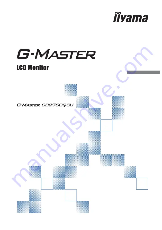 Liyama G-Master GB2760QSU User Manual Download Page 1