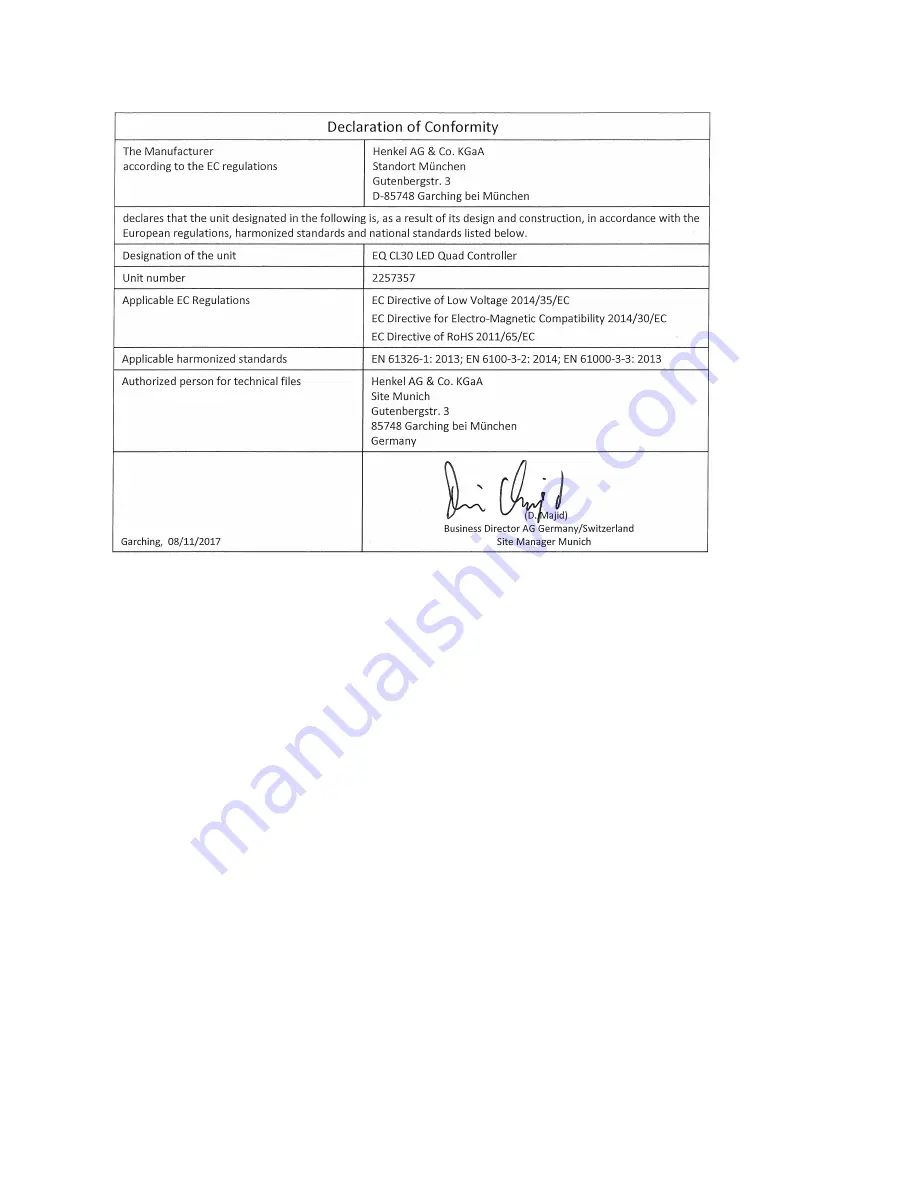 Loctite 2257357 Operating Manual Download Page 21