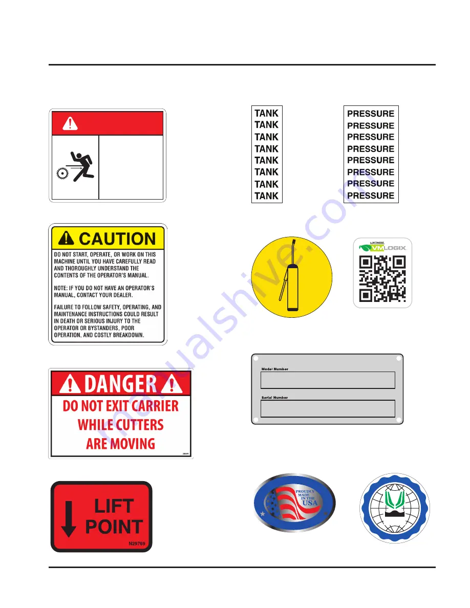 LOFTNESS 61G4 Series Owner'S Manual And Parts Book Download Page 49