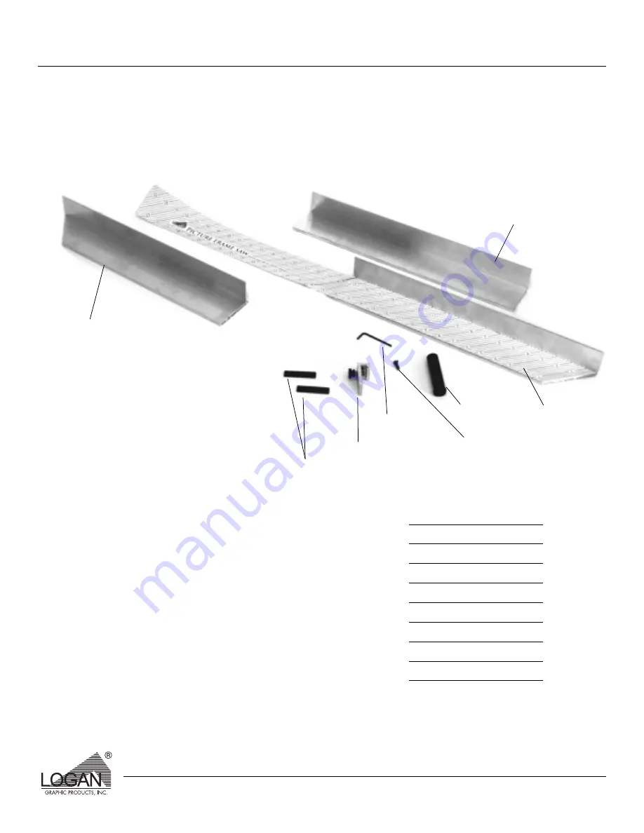 Logan Graphic Products LONG F100-4 Instruction Manual Download Page 3