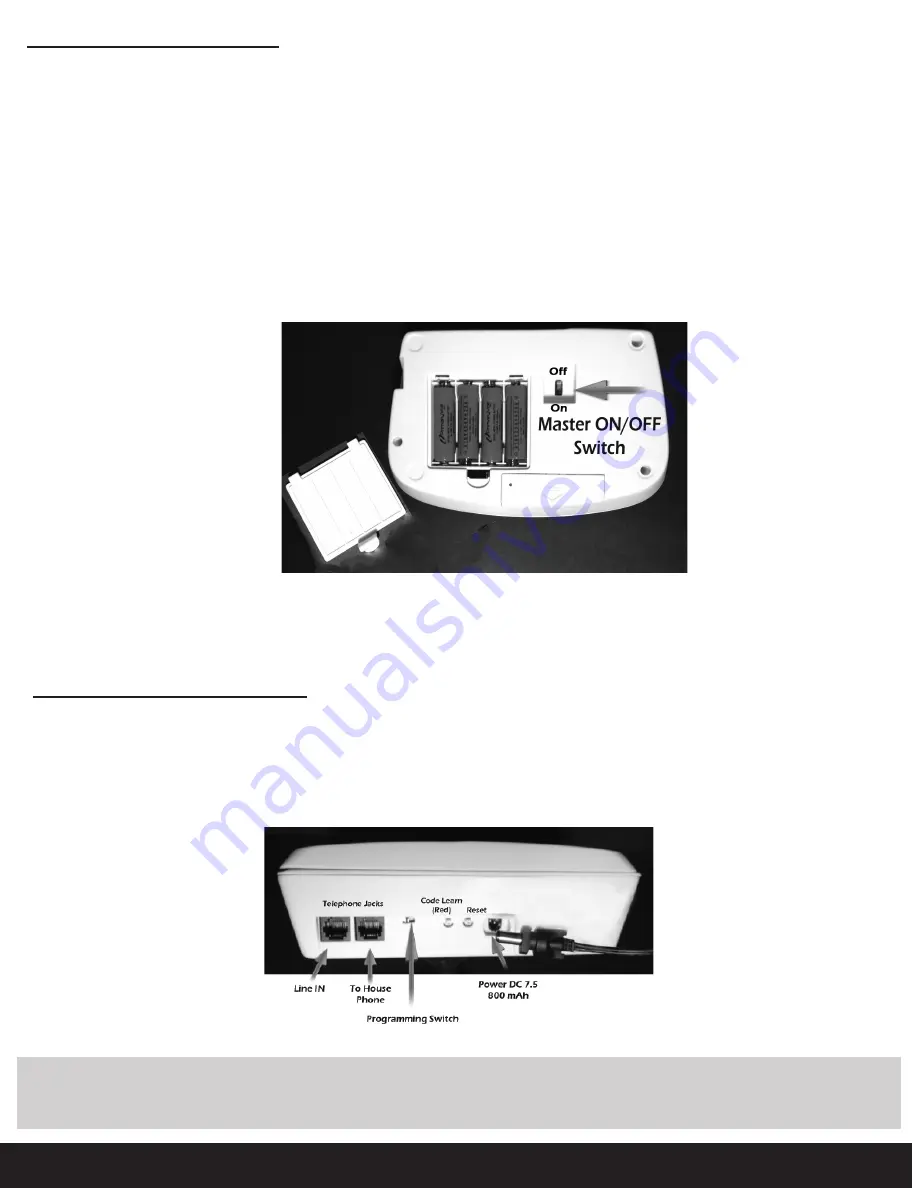 LogicMark CaretakerSentry 40911 Dealer Set-Up & Programming Instructions Download Page 6