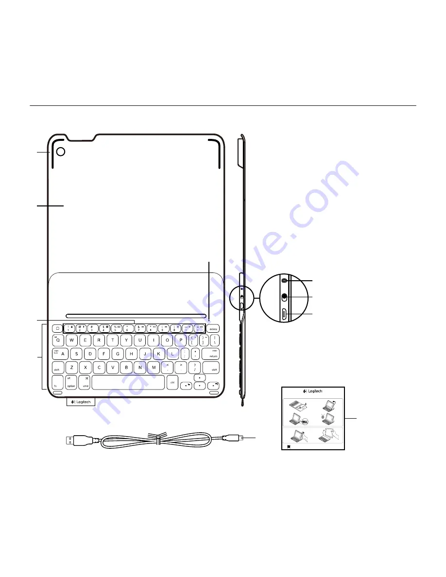 Logitech Folio i5 Setup Manual Download Page 3