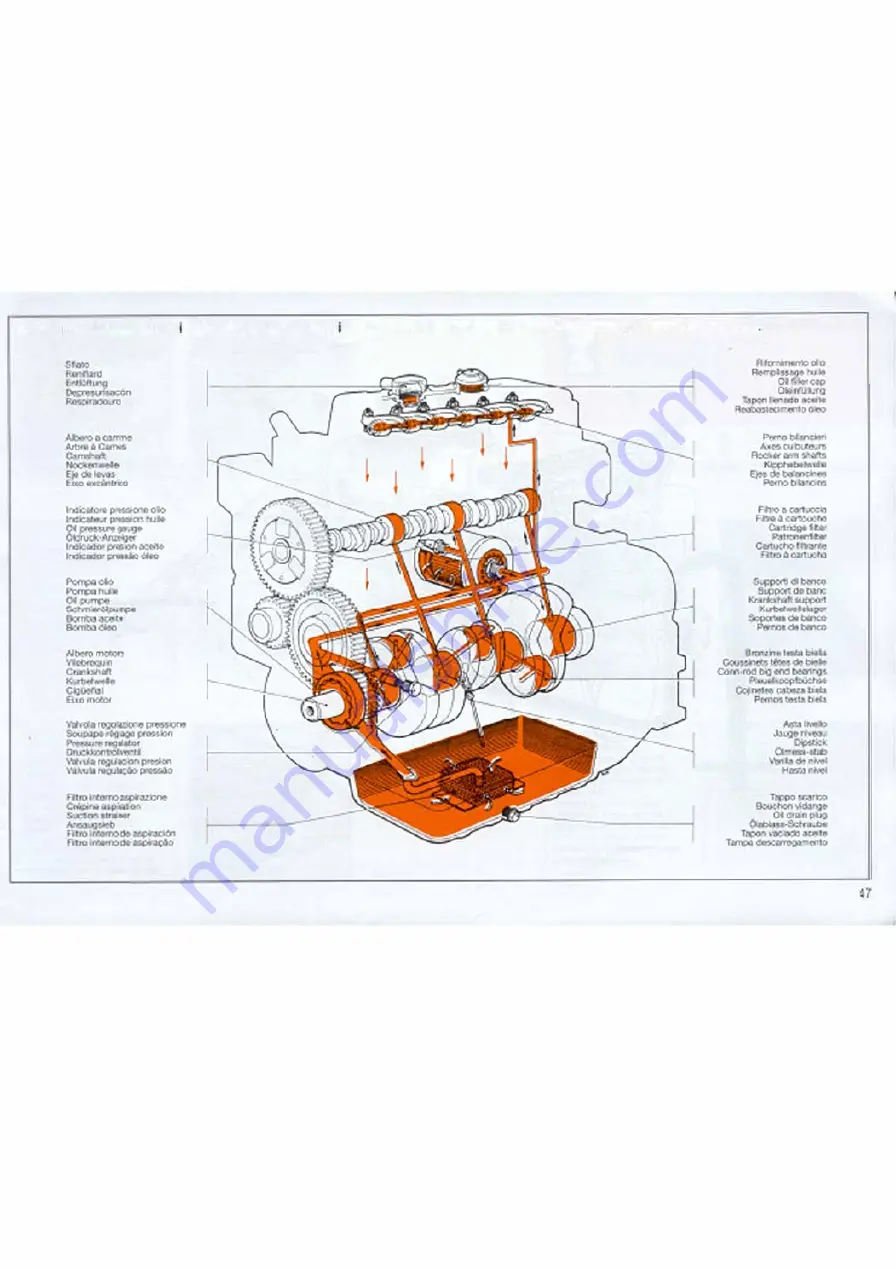 LOMBARDINI MARINE LDW 1603 M Use And Maintenance Manual Download Page 49