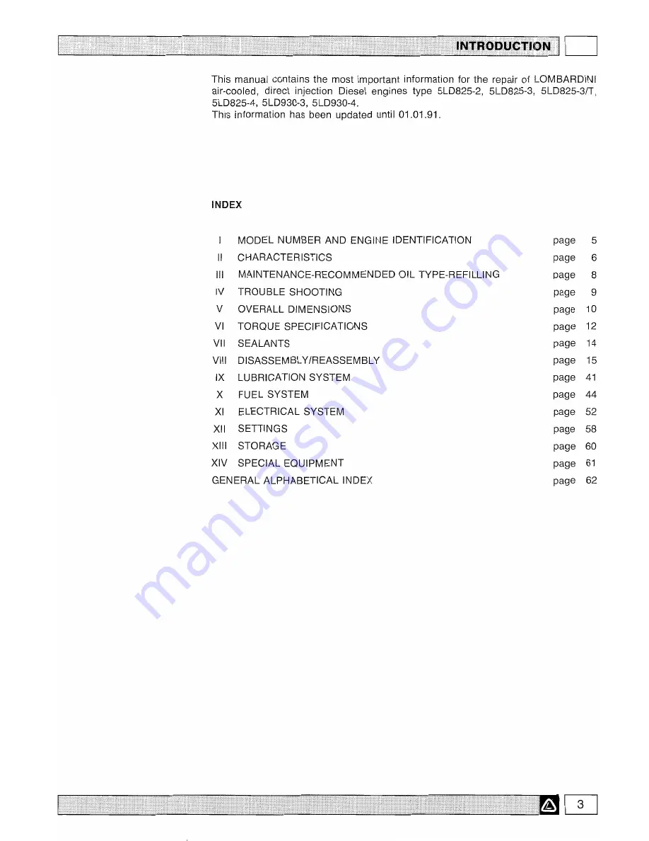 Lombardini 5LD825-2 Скачать руководство пользователя страница 2