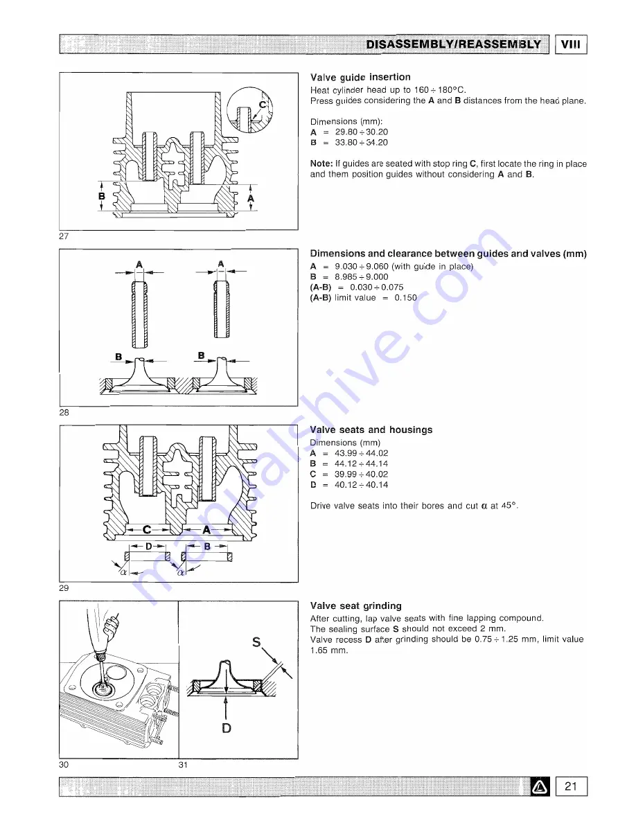 Lombardini 5LD825-2 Workshop Manual Download Page 22