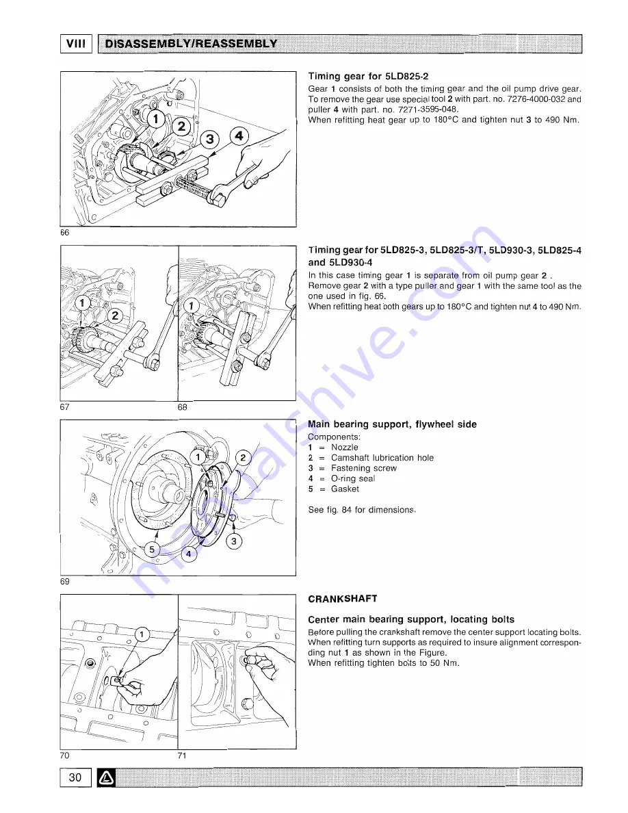 Lombardini 5LD825-2 Workshop Manual Download Page 31