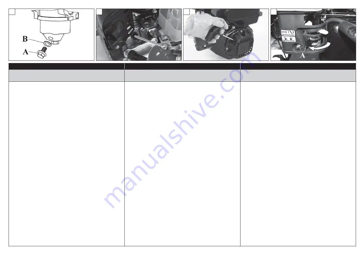 LONCIN G 200 F Owner'S Manual Download Page 34