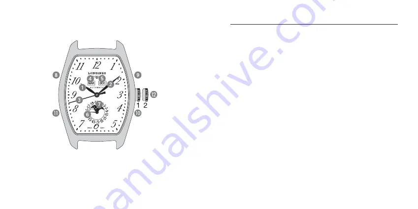 Longines Calibre L600 Instructions For Use Manual Download Page 2