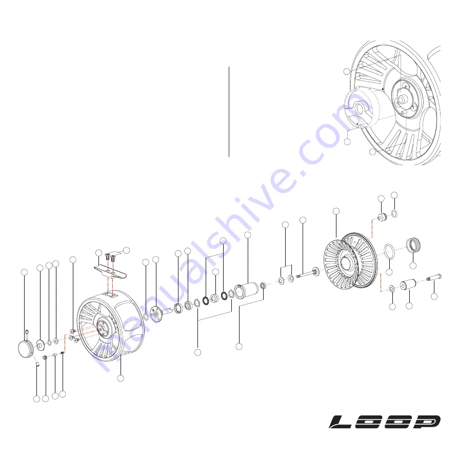 LOOP MULTi Fly Reel Manual Download Page 1