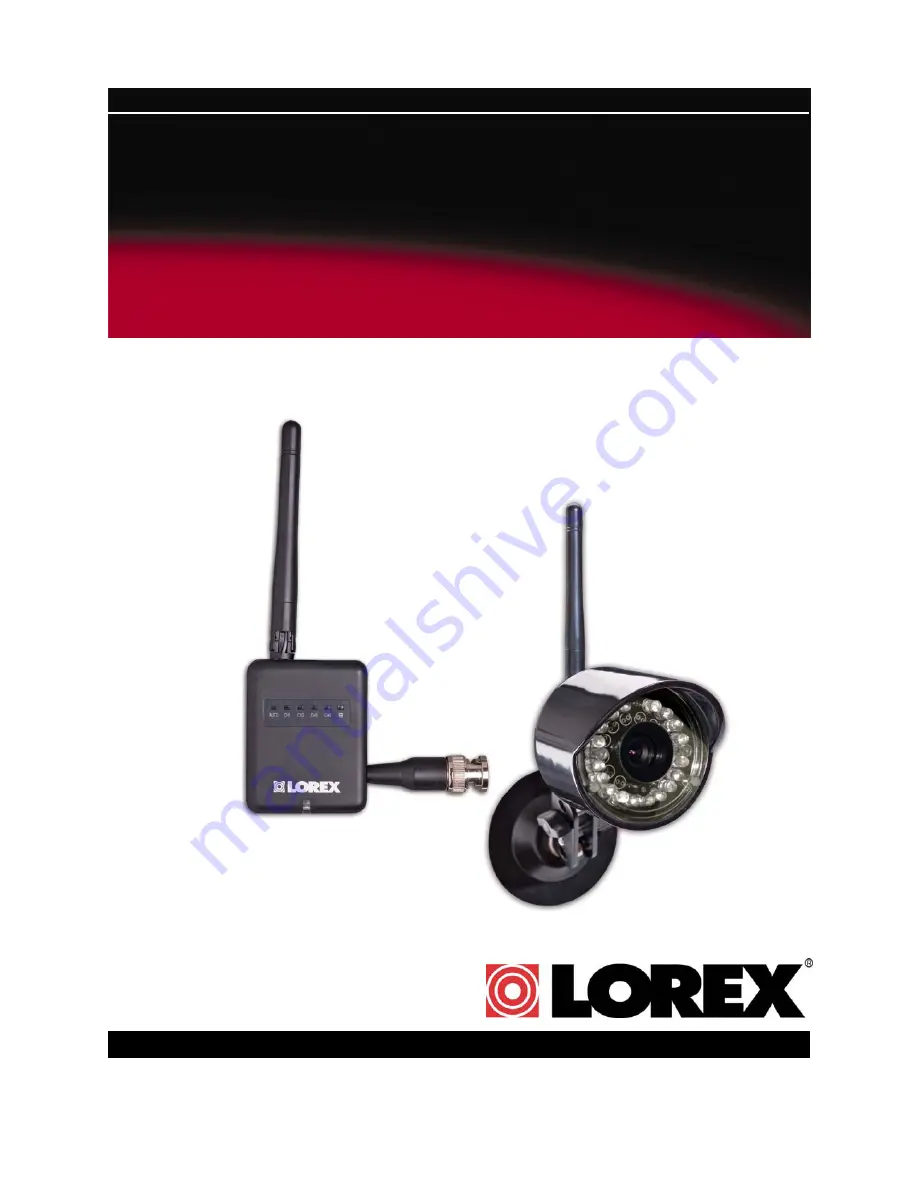 Lorex LW2100 Series Instruction Manual Download Page 1