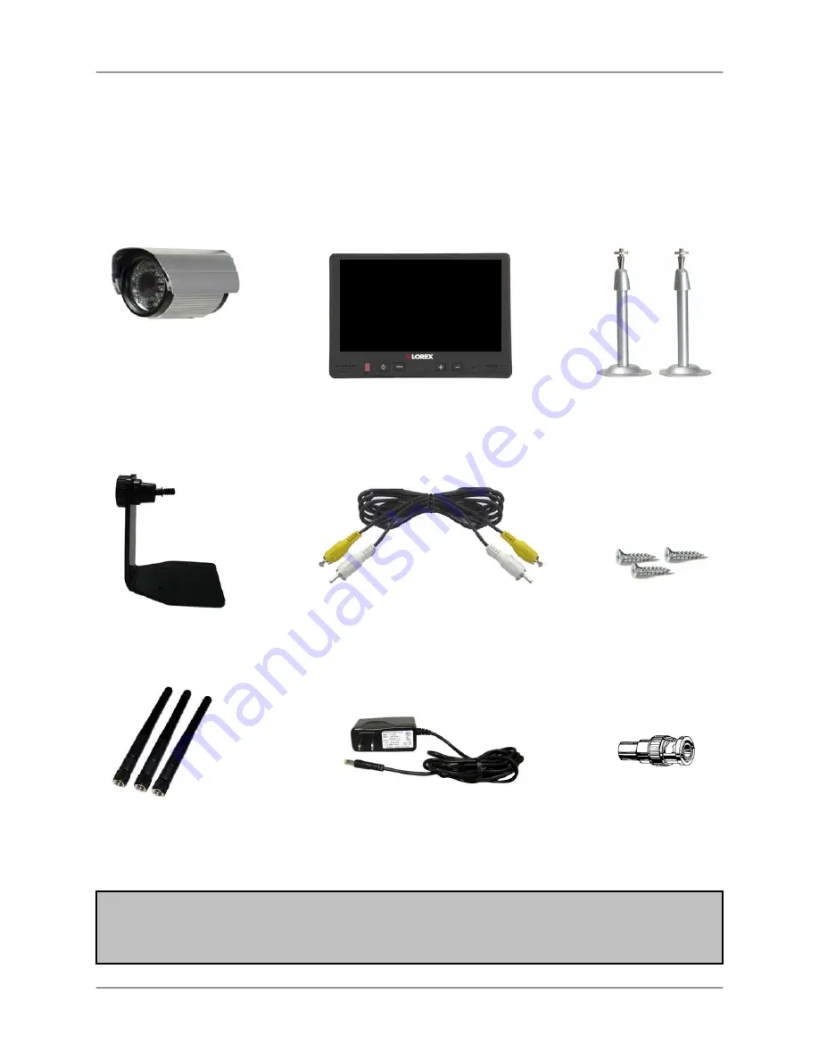 Lorex LW2602 Instruction Manual Download Page 8