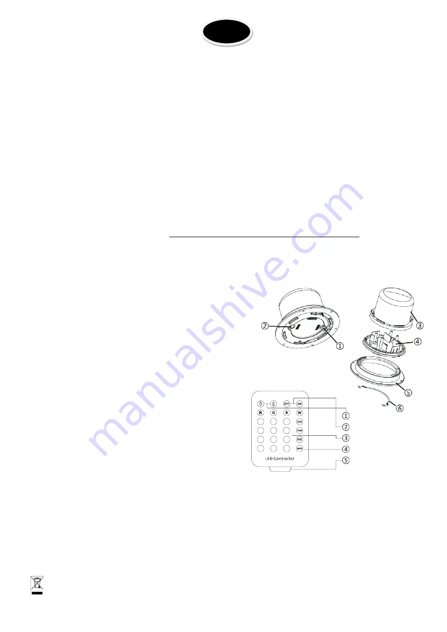 LOTRONIC LED-STOOL Instruction Manual Download Page 3