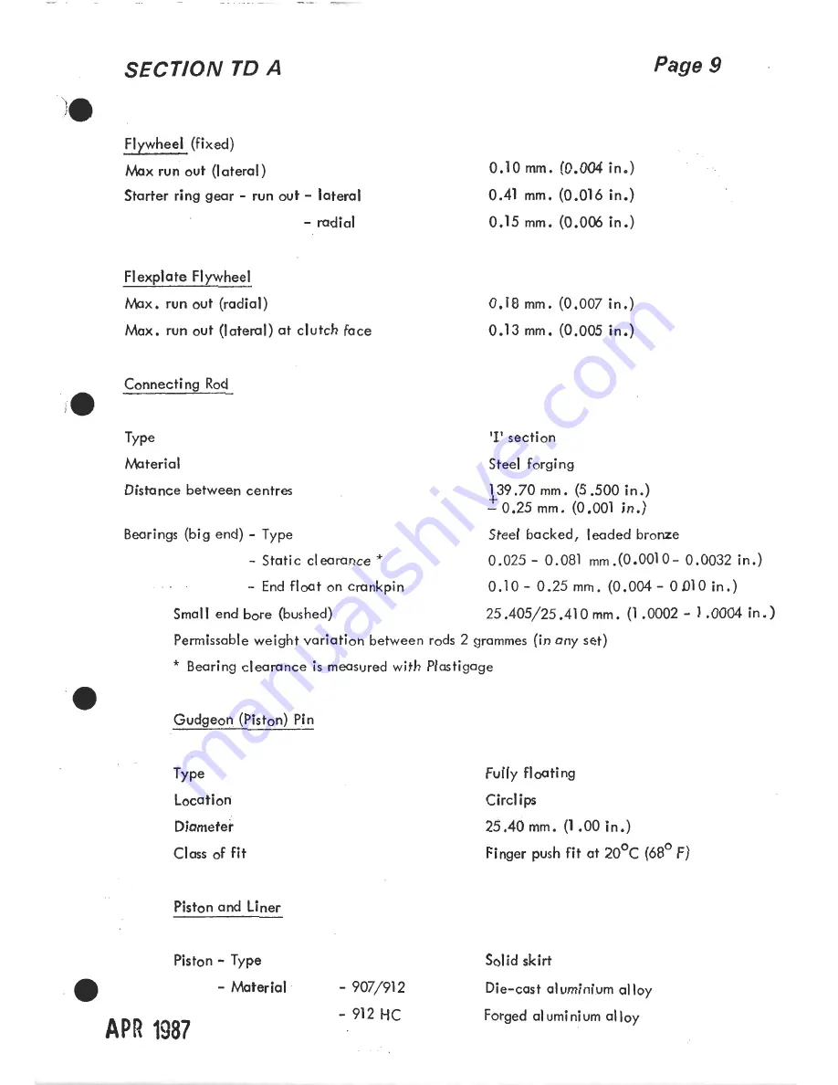 Lotus 1980 ESPRIT S3 Service Manual Download Page 15