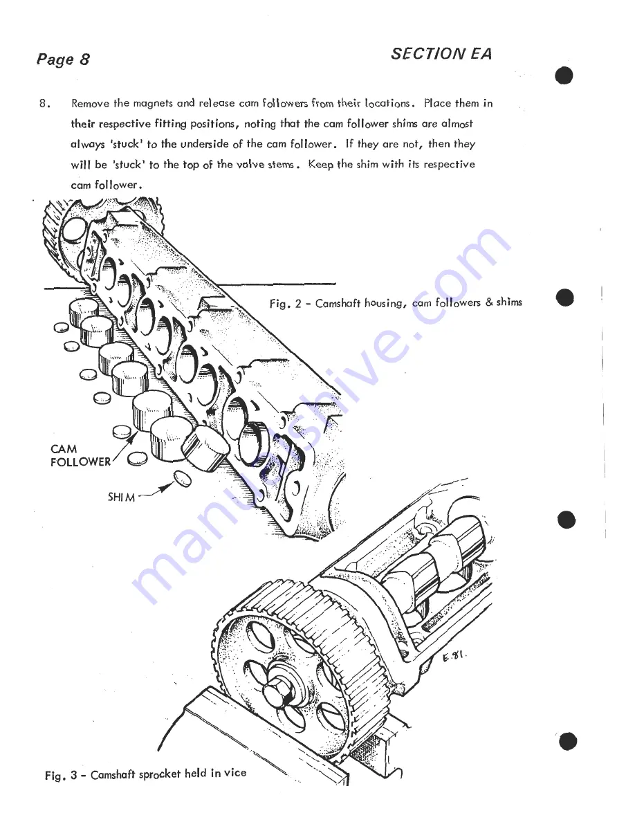 Lotus 1980 ESPRIT S3 Service Manual Download Page 149