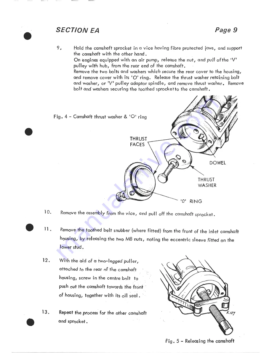 Lotus 1980 ESPRIT S3 Service Manual Download Page 150