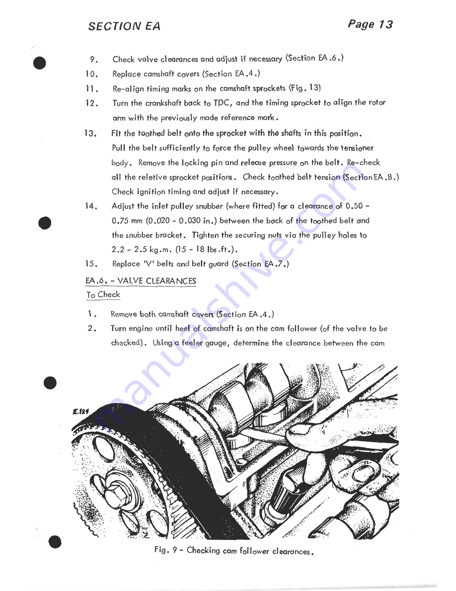 Lotus 1980 ESPRIT S3 Service Manual Download Page 156