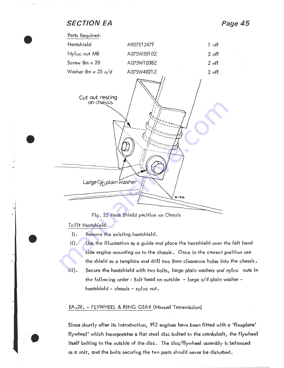 Lotus 1980 ESPRIT S3 Service Manual Download Page 191