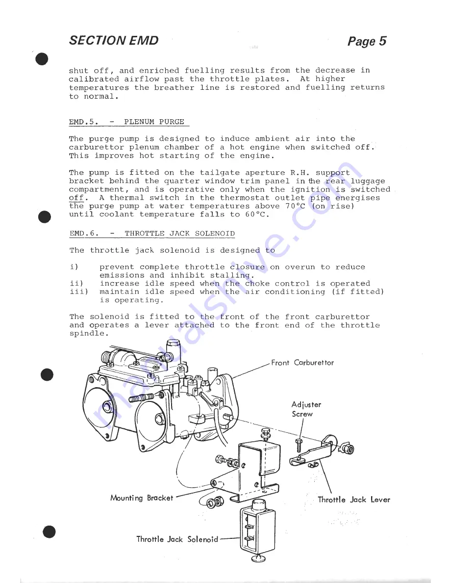 Lotus 1980 ESPRIT S3 Service Manual Download Page 246