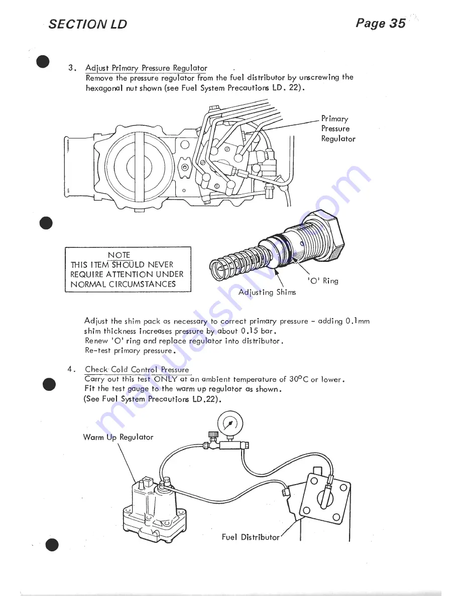 Lotus 1980 ESPRIT S3 Service Manual Download Page 407