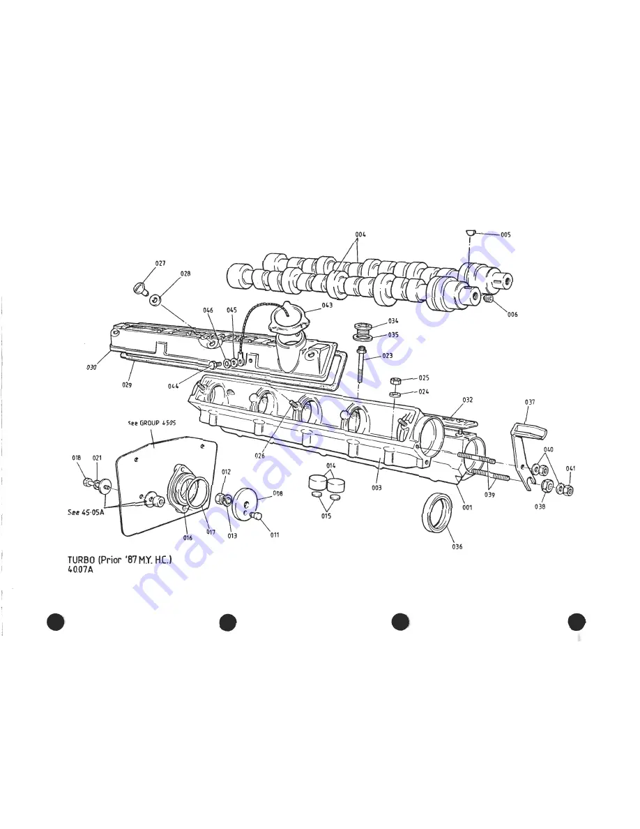 Lotus 1980 ESPRIT S3 Service Manual Download Page 848