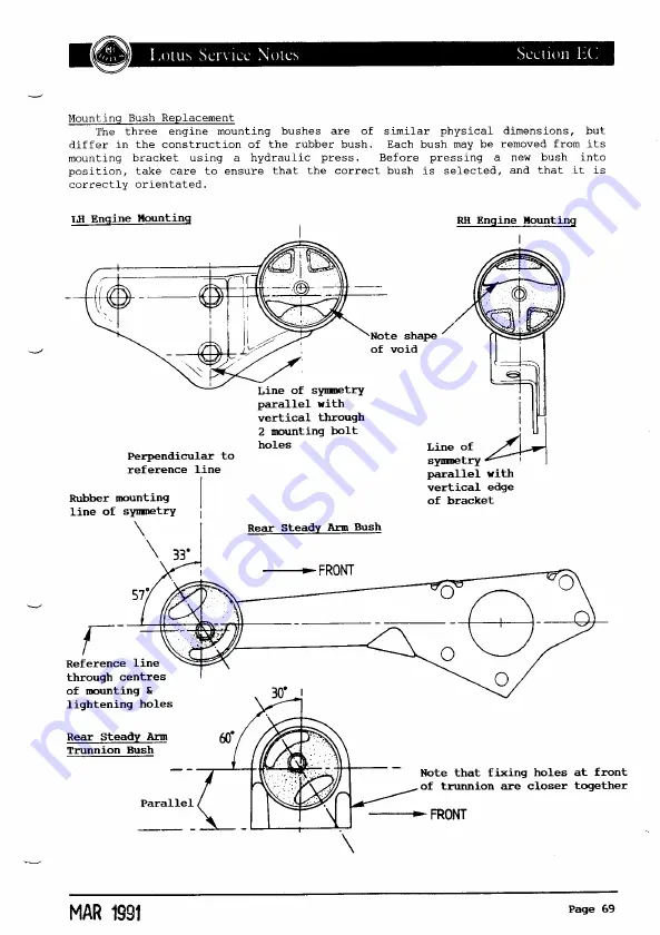 Lotus ELAN 1990 Скачать руководство пользователя страница 333