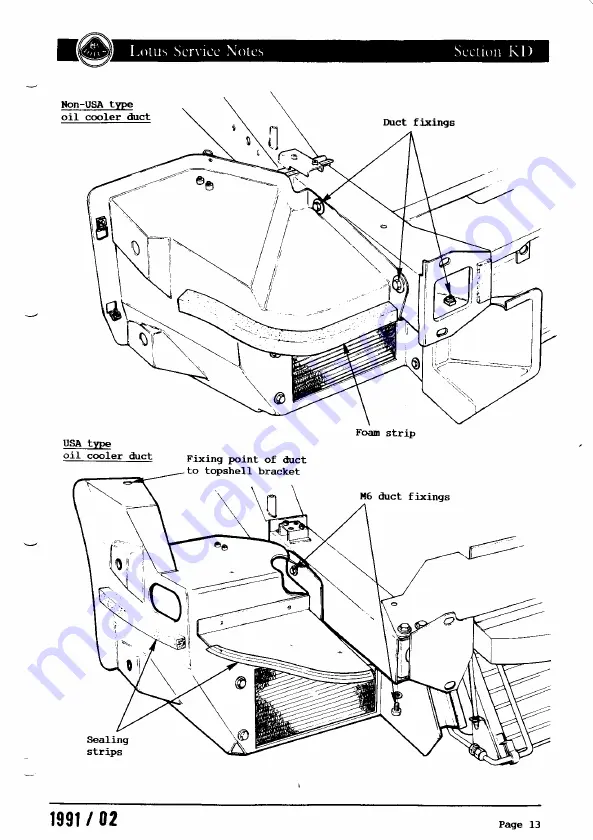 Lotus ELAN 1990 Скачать руководство пользователя страница 439