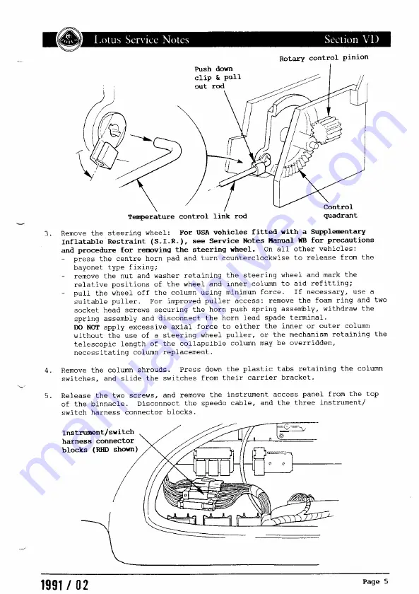 Lotus ELAN 1990 Скачать руководство пользователя страница 519