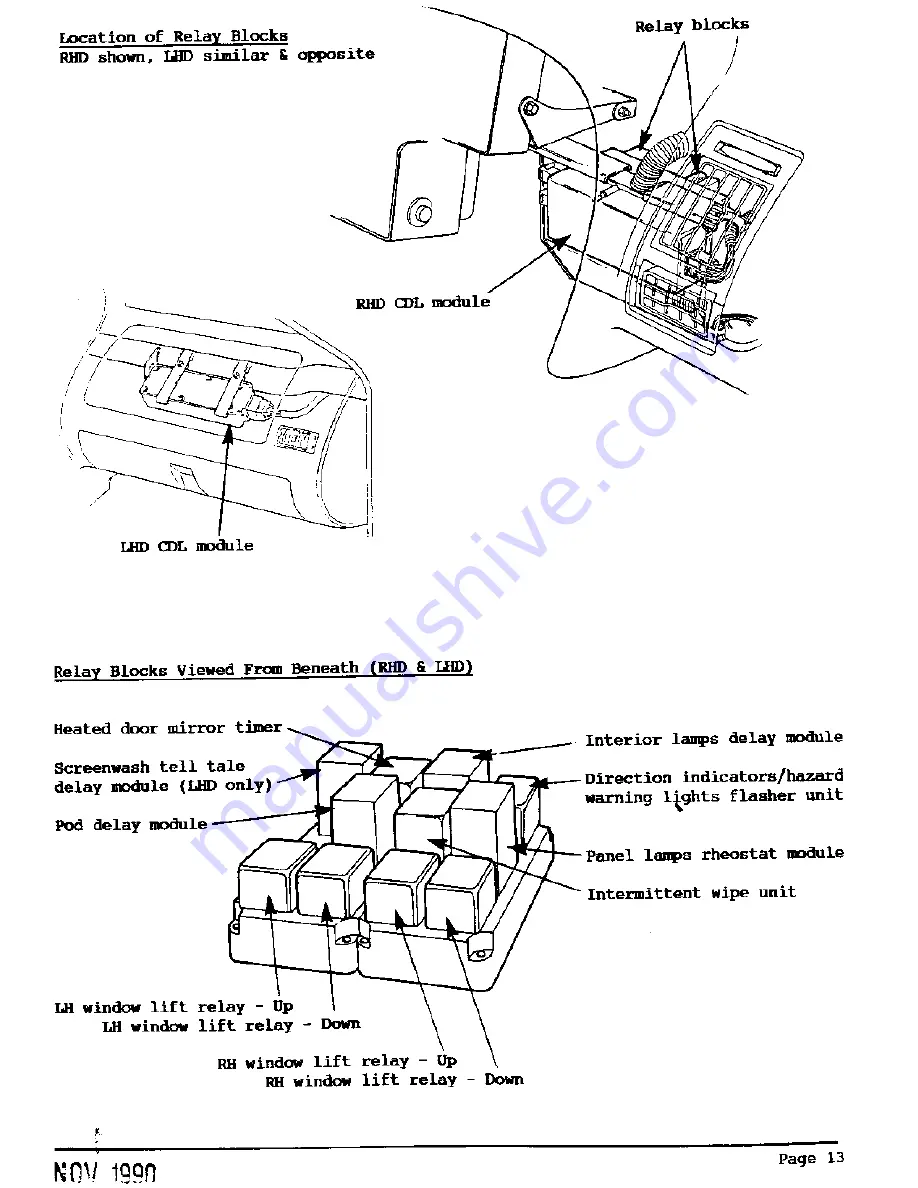 Lotus Elan M100 Service Notes Download Page 13