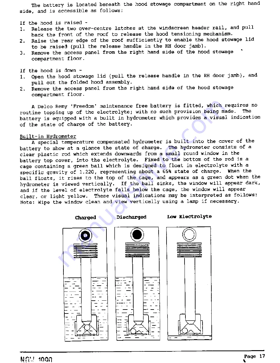 Lotus Elan M100 Service Notes Download Page 17