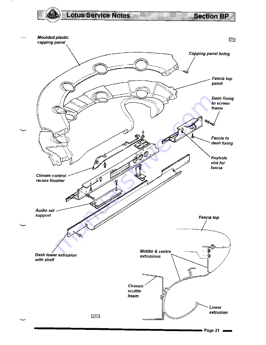 Lotus Elise 2001 Service Notes Download Page 59