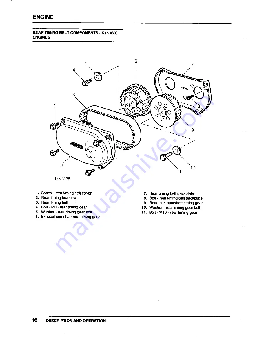 Lotus Elise 2001 Service Notes Download Page 112