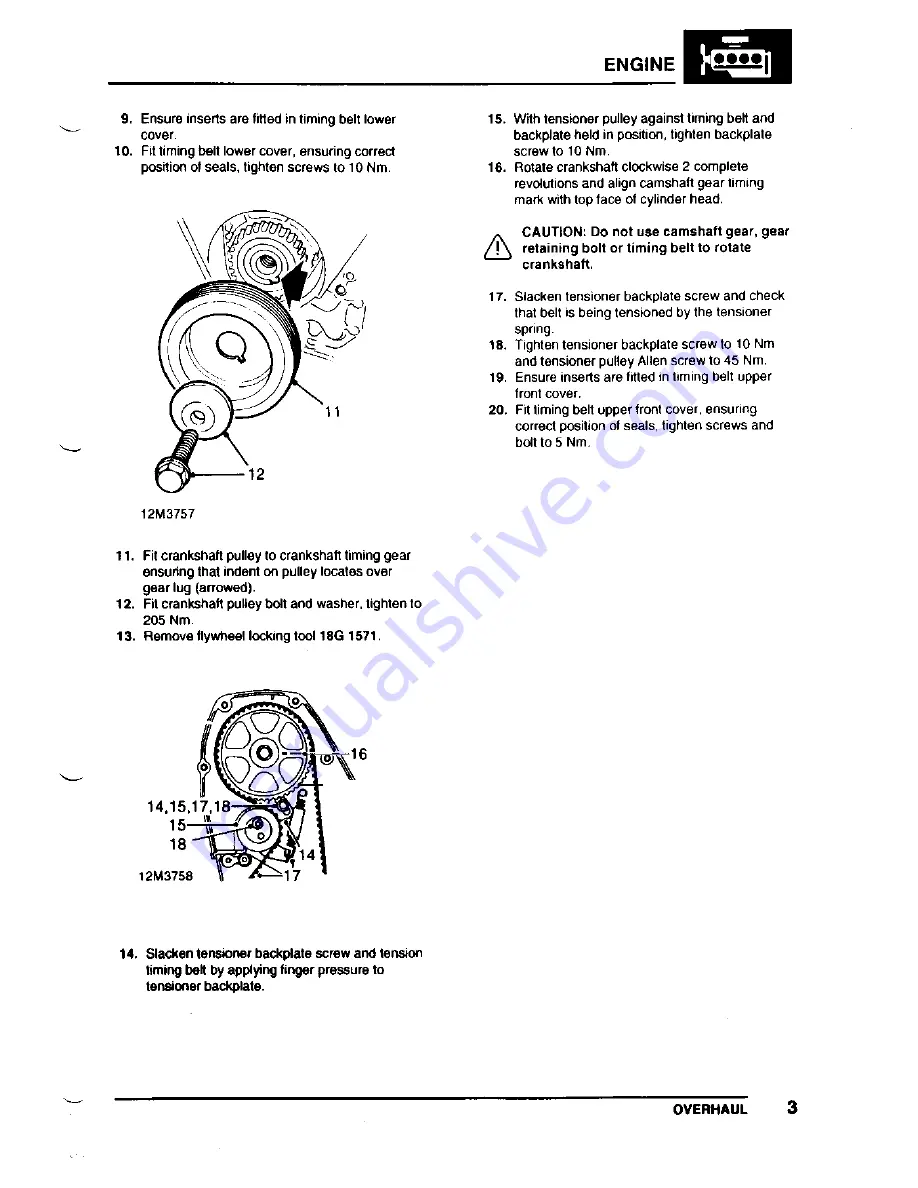 Lotus Elise 2001 Service Notes Download Page 136