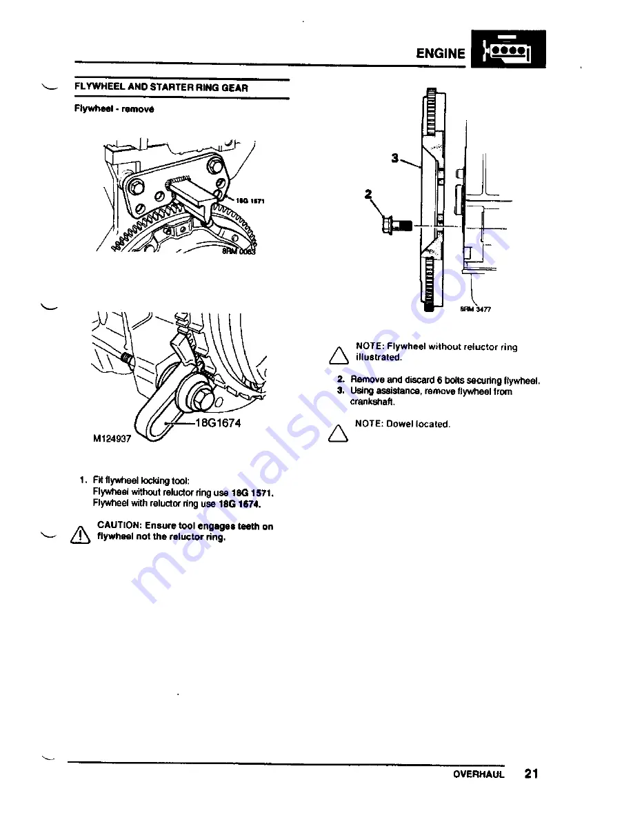 Lotus Elise 2001 Service Notes Download Page 154