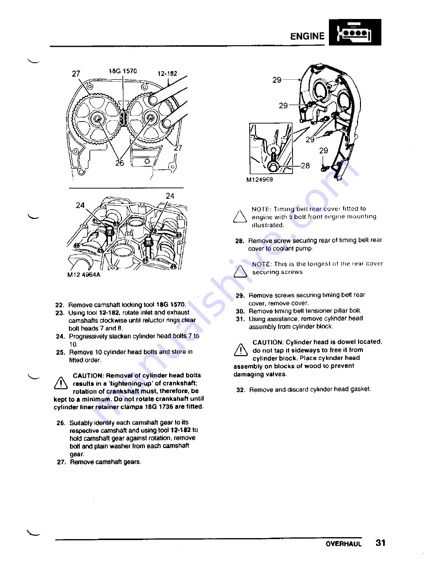 Lotus Elise 2001 Service Notes Download Page 163