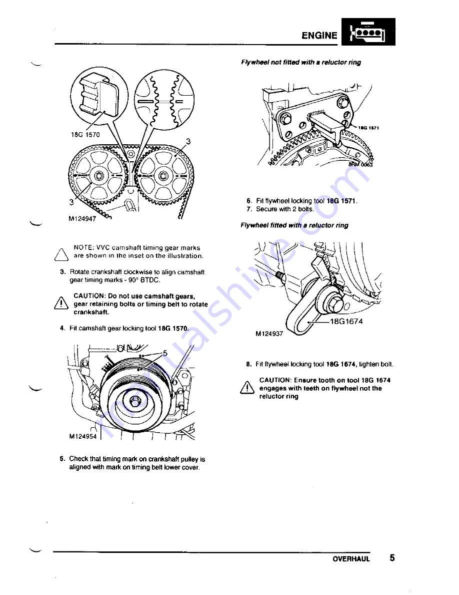 Lotus Elise 2001 Service Notes Download Page 169